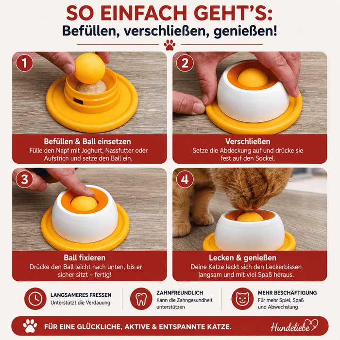 Leckschleck-Napf drehbar – Abbildung 2