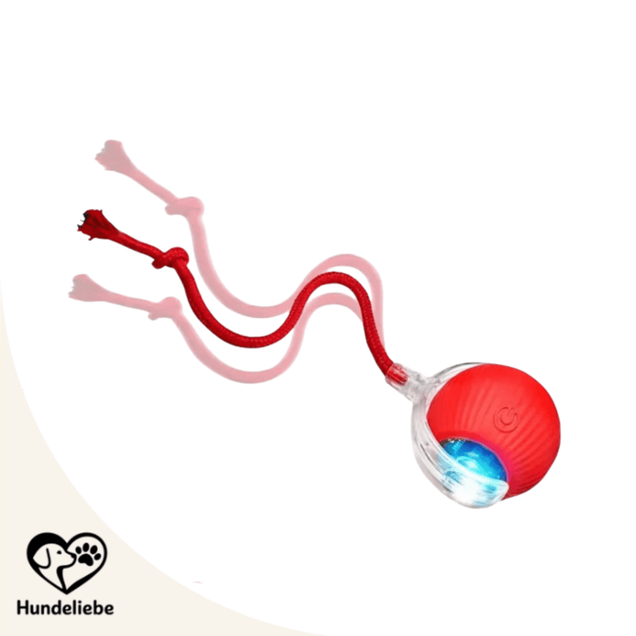 Smarter Interaktiv-Ball in Rot