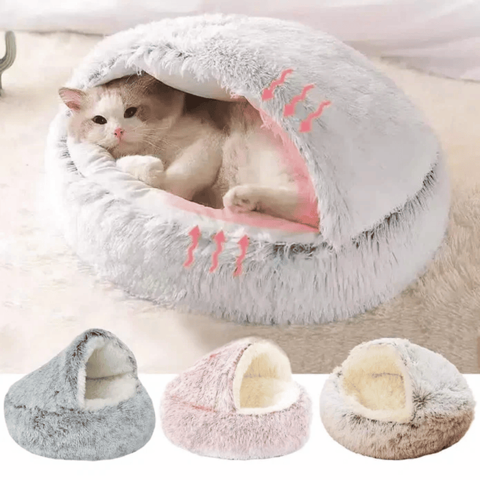 Plüsch-Kuschelhöhle