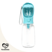 Hunde-Trinkflasche 2in1 in Blau