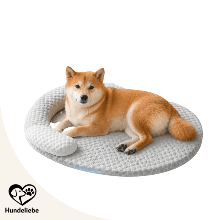 Orthopädisches Hundebett mit erhöhtem Rand