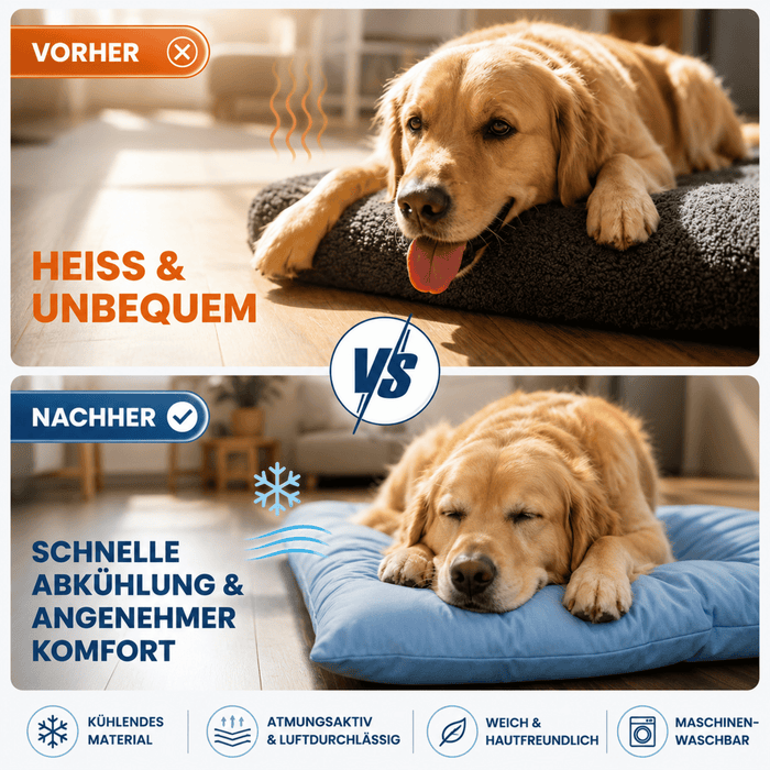 Hundesofa extra groß, kühlend & besonders weich – Abbildung 4