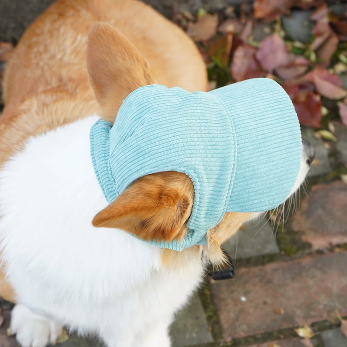Hunde-Cap aus Cord, verstellbar in 5 Größen
