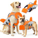 Schwimmweste für Hunde mit Haifischflosse