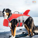 Schwimmweste für Hunde mit Haifischflosse