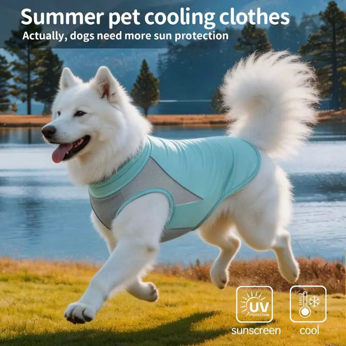 Kühlweste für Hunde mit UV-Schutz, L bis 6XL